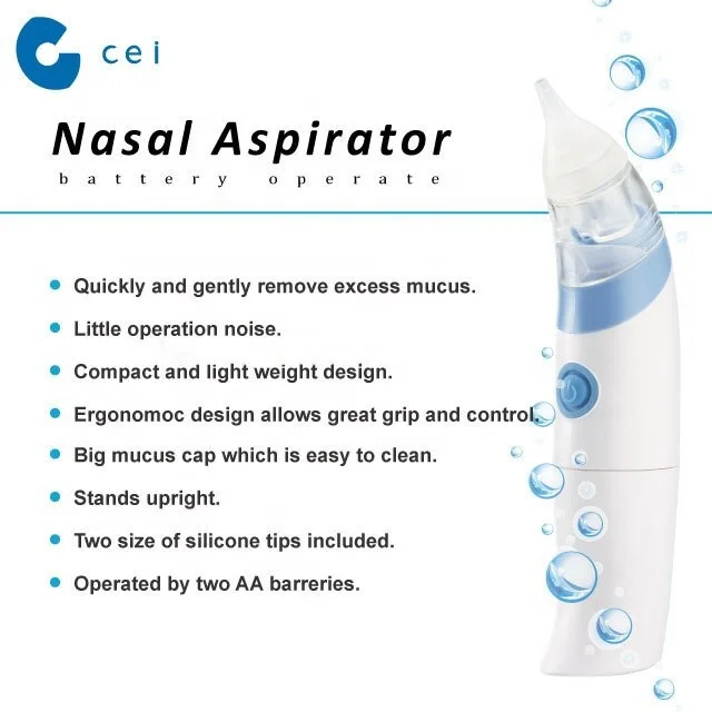 Hot Sale Adult Baby Care Electric Nasal Aspirator Nose Cleaner