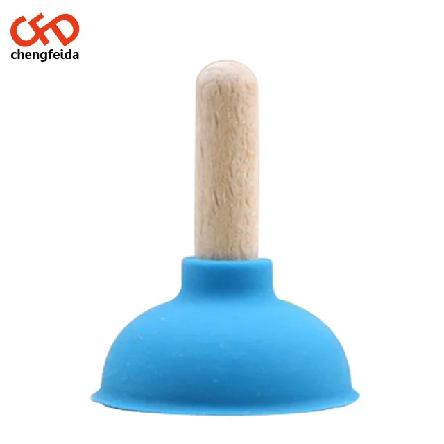 Mini Universal Toilet rod Squatting pan dredging Plunger Sucker Stand Holder For Cell Phone
