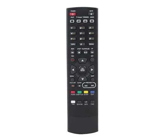 Ye-2010 Tiger Full HD Satellite Receiver Remote Control - 9814