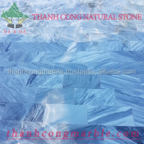 Cloudy Grey Dolomite Swimming Pool Tiles Modern Design Limestone Bluestone Copping Single Piece with Natural Surface Floor Usage