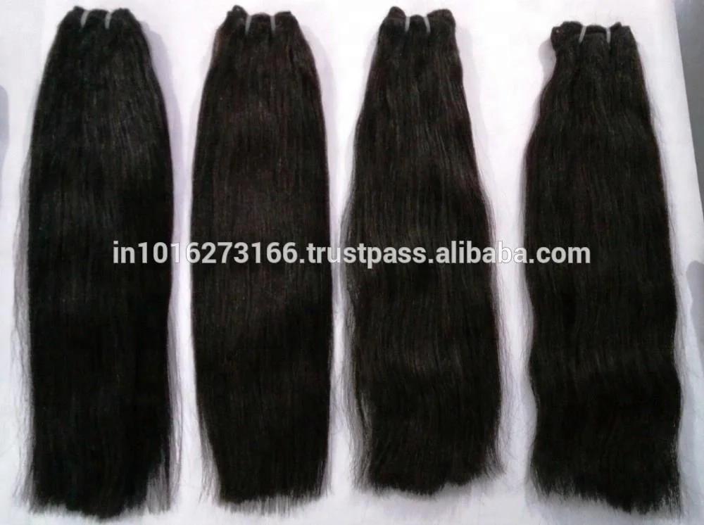 Wholesale Raw 100% Human Truly Hair Indian Remy Hair Indian, Virgin Chennai India Hair, Chennai Human Hair India