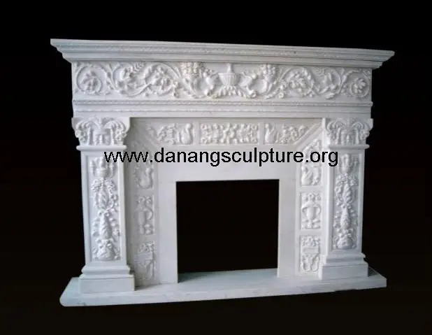 High quality carving marble fireplace, white marble fireplace, natural marble fireplace, stone fireplace mantel