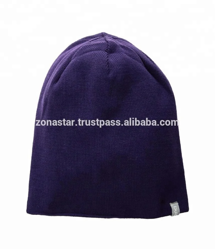 Rich Cotton Unisex Wool Beanie Hat 100% Acrylic Warm Soft Winter Hat Knitted for Men Women Head Wear Various Colors Plain Beanie