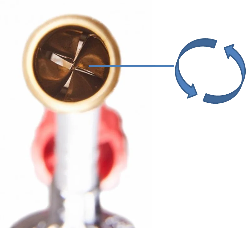 GAS TORCH (Brazing, Welding) Air conditioner repair / Cooper pipe repair / Focused screw flame / One touch connection