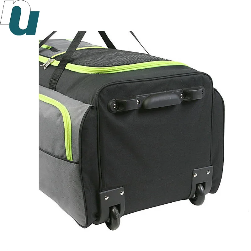 7 Pockets Large Rolling Duffel Duffle Wheelie Luggage Travel Bag