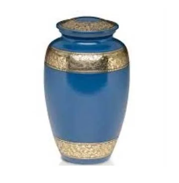 Ash black Dark grey  Metal Brass/Aluminum Adults Human Funeral Ashes Cremation urns American/European Style