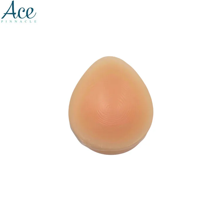 800 g nude mature Transsexual Soft surgery Postoperative Mastectomy full cup tear drop silicone bra pad silicone breast forms