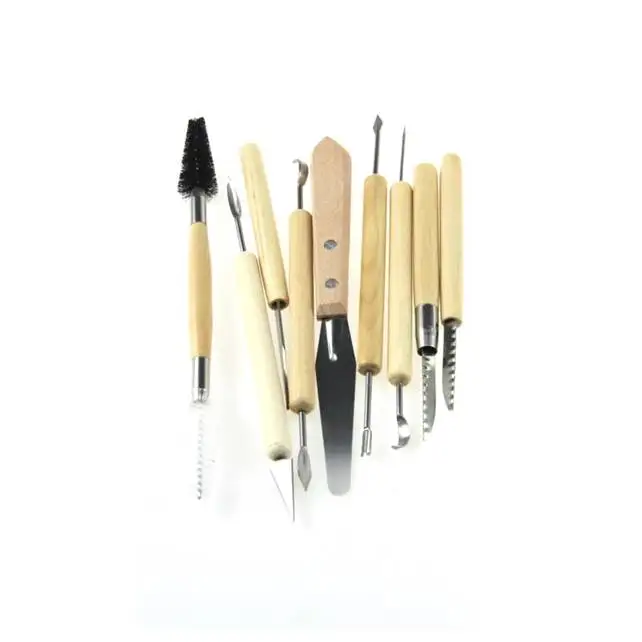 Double End Pottery Carving Clay pottery tools Set