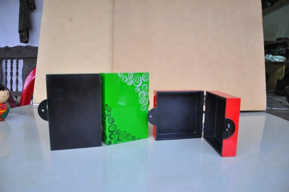 Best selling eco-friendly wholesale colorful lacquer box with handle made in Vietnam