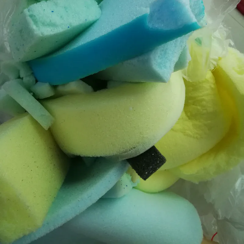 Waste memory foam scrap polyurethane foam scrap in dubai