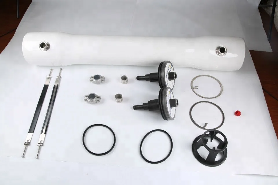 8040 FRP RO Membrane housing1~7 element 300~1200psi  8' inch reverse osmosis membrane pressure vessel