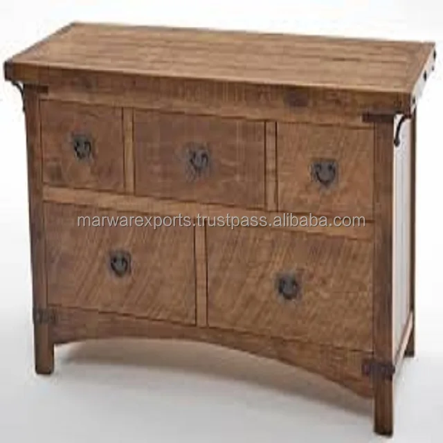 Reclaimed Industrial Furniture Antique Cabinet With Drawers