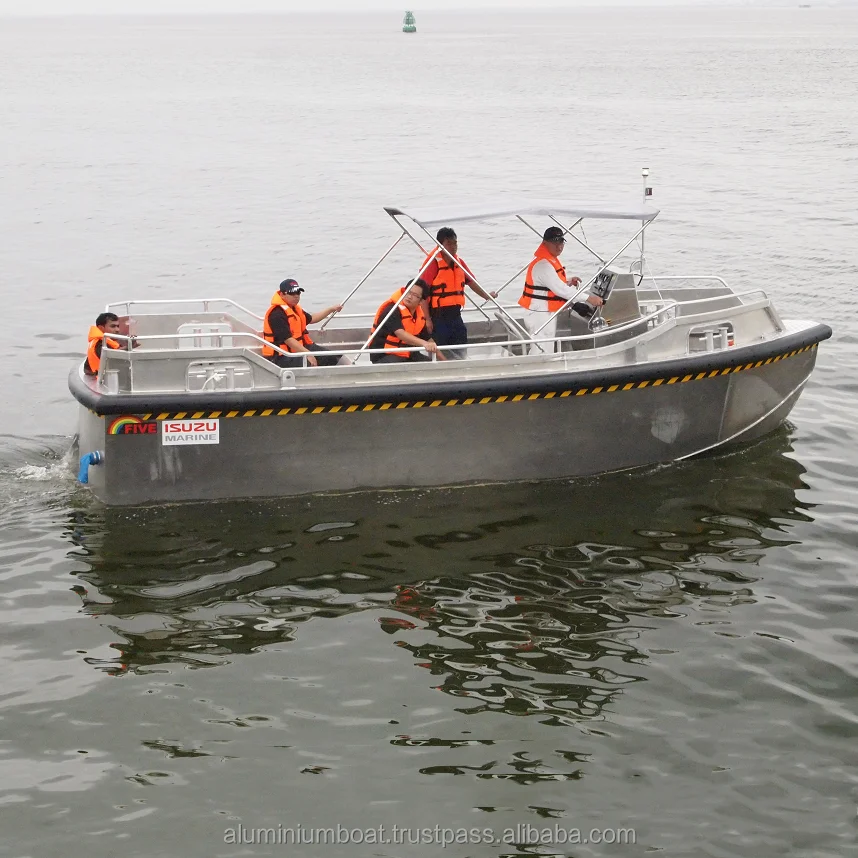 
Top Grade High Speed General Purpose Marine Solid Hull Work Boat With Inboard Diesel Engine 