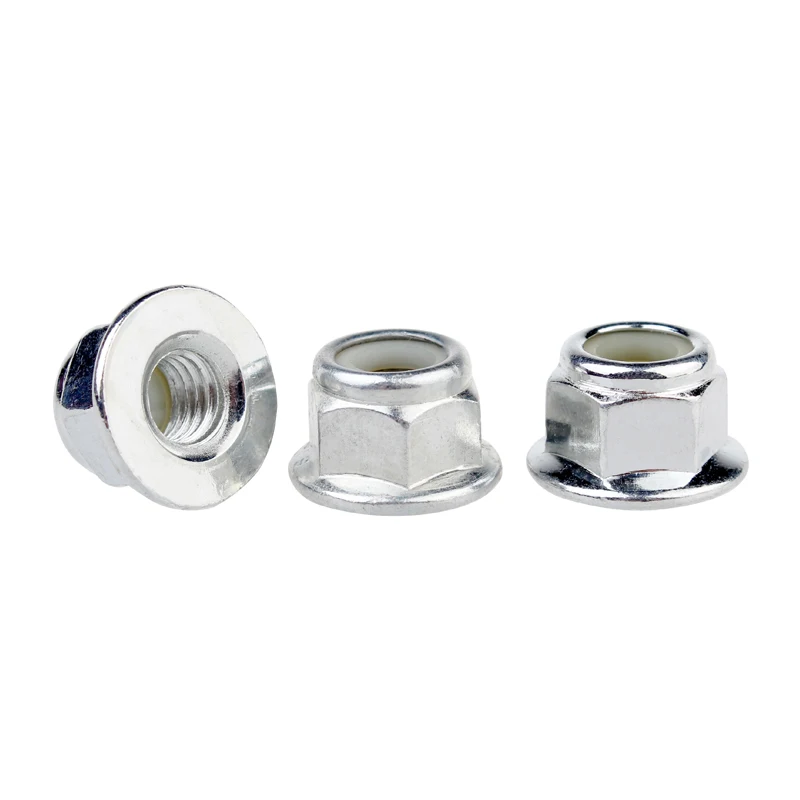 
DIN6926 stainless steel A2 304 nylon lock hex flang nut 