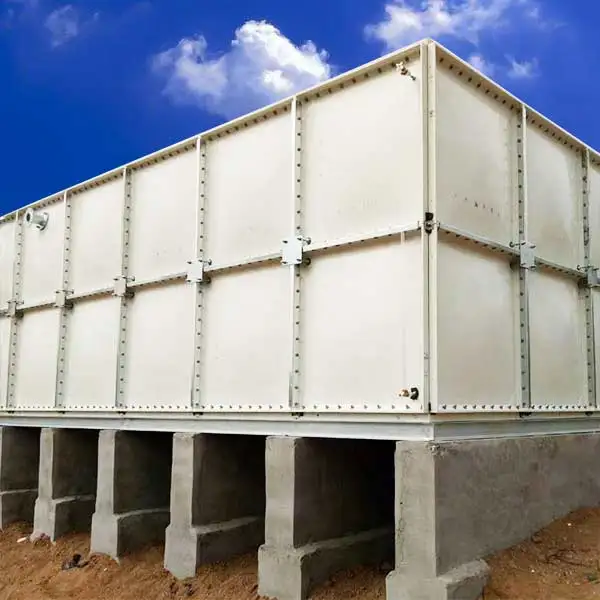 fiberglass sectional SMC FRP water tank storage container
