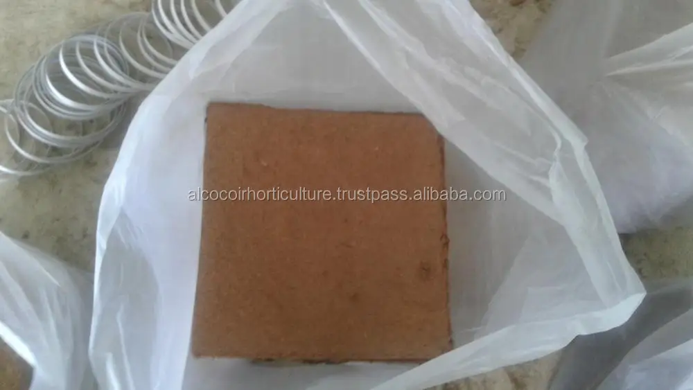 Cocopeat as soil substrate