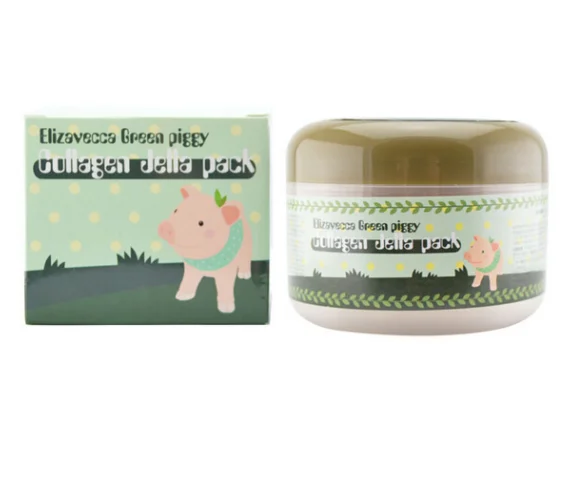 Korean cosmetic Elizavecca Green Piggy Collagen Jella Pack 100g