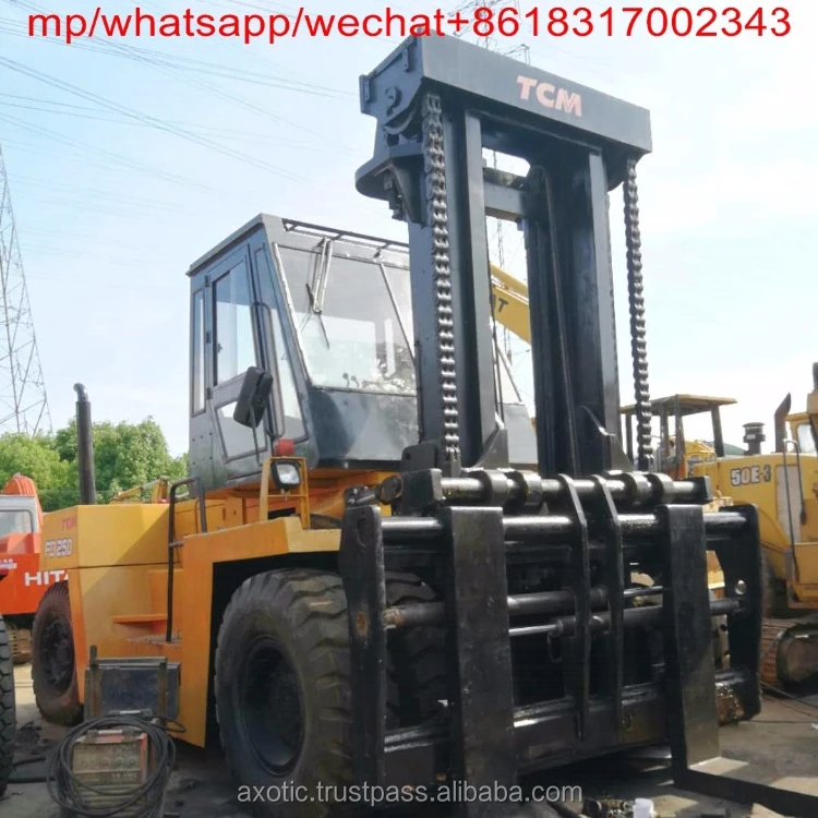 Japan 25ton Used Forklift TCM Forklift 25 ton Forklift Truck For Sale