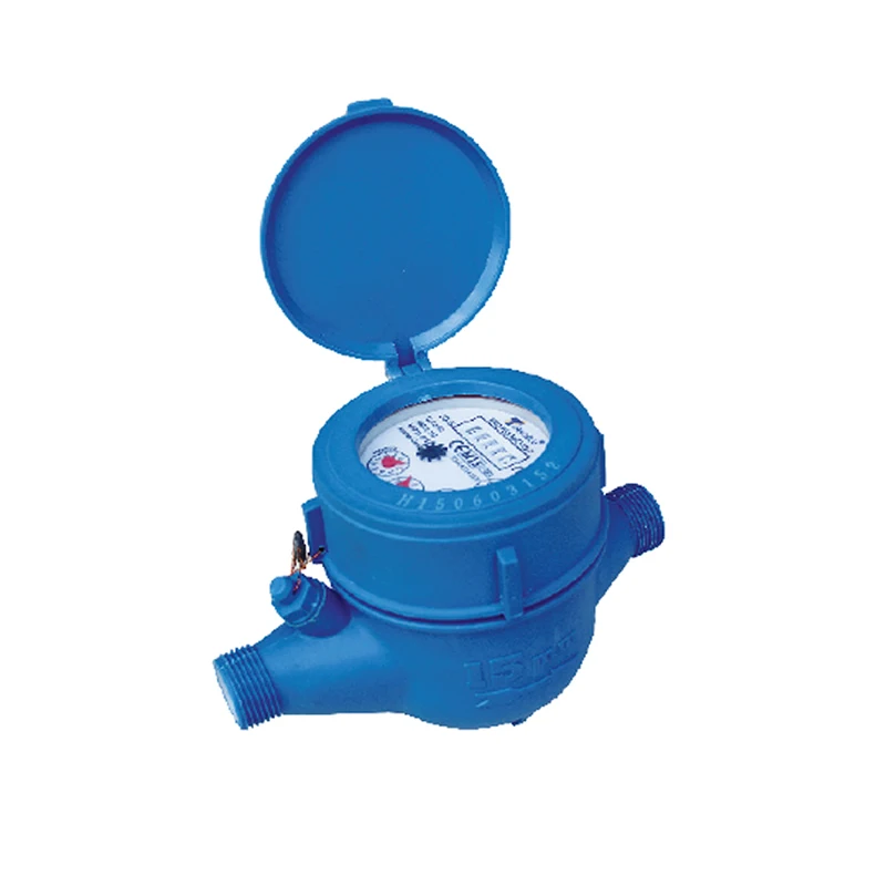 
DN15 Plastic Multi-Jet Dry Dial Water Meter Class b 