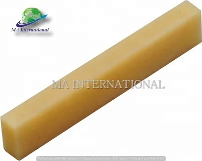 Camel Bone Nut Saddles Blanks White Bleached Guitar Nut Parts Strings for Guitar Nut Saddle Blanks