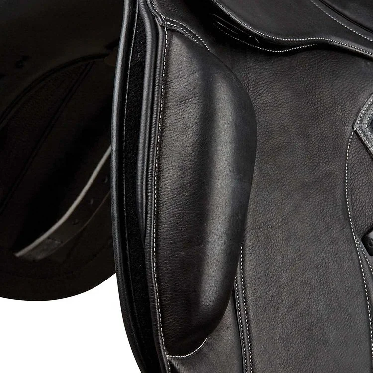 English Indian Saddle Genuine Leather Western Style Horse Riding Saddle Wood Tree Featuring Mono Flap Synthetic Leather Options