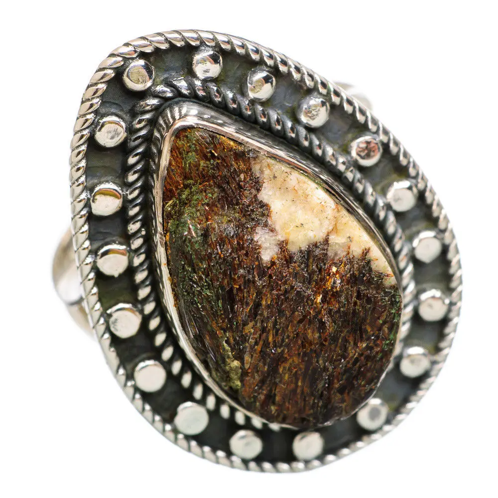 Astrophyllite 925 Sterling Silver Ring jewelry