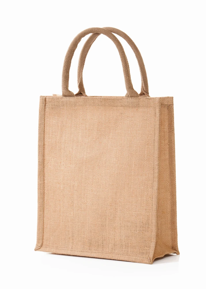 Promotional Best rated eco-friendly  jute  bags Wholesale supermarket shopping logo non woven jute bags Exporter in India..