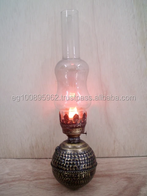 BR201 Antique Style Victorian Era Hanging Library Oil Lamp / Lantern Replica