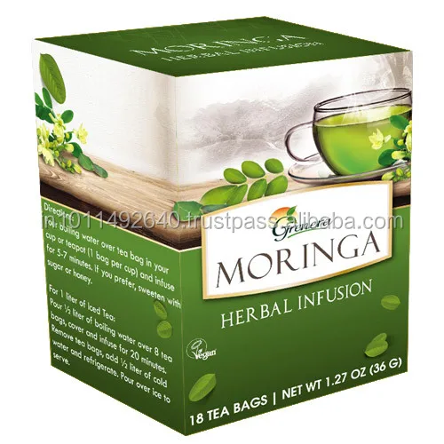 Manufacturer Of 100% Organic Moringa Oleifera Herbal Tea / Health Care Flavor Tea At Competitive Price