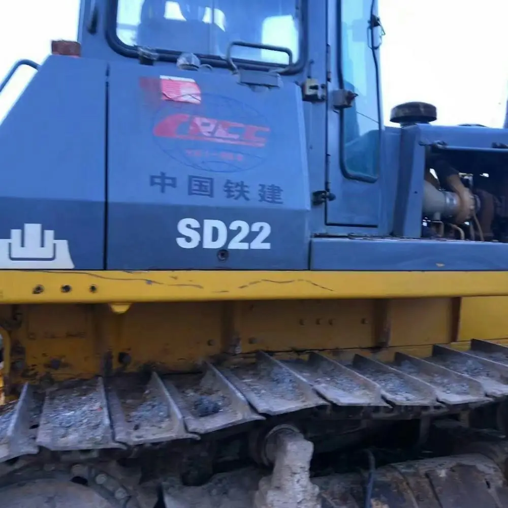 Cheapest Price Used Shantui SD32 SD22 Bulldozer For Sale Mini Bulldozer 37.2T