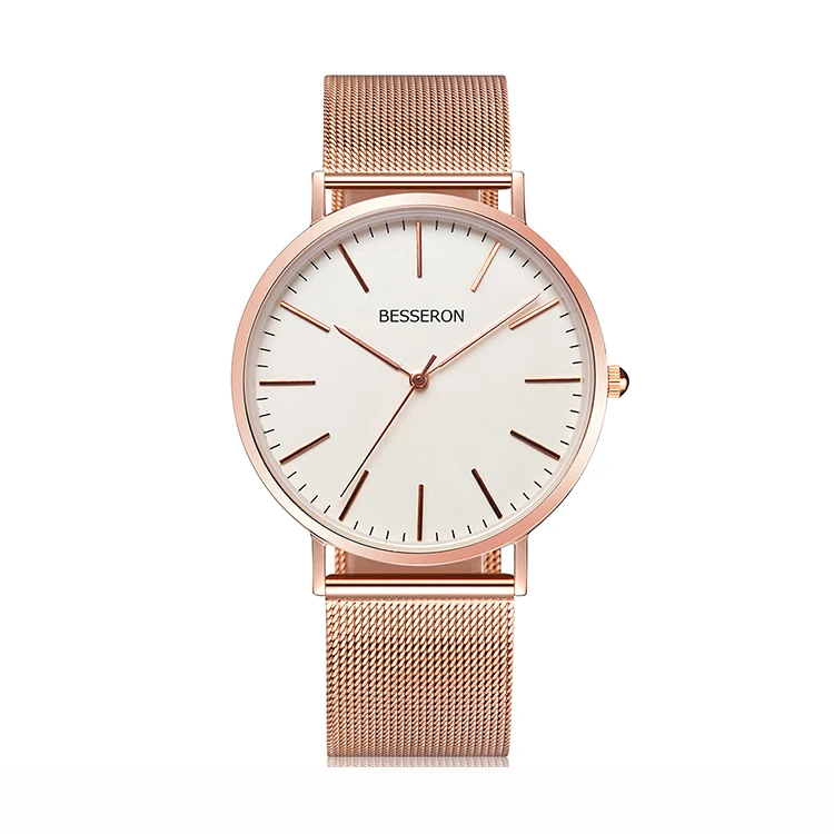 Original manufacturer factory price watches classic design 316L stainless steel Japan movement wristwatch for women men