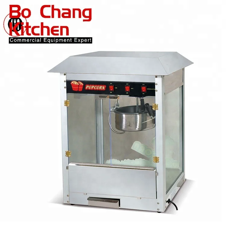 
Top Quality freestanding flavored popcorn making machine with cart wheels make popcorn easy 
