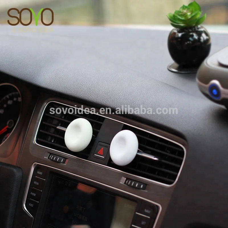 New Type Scented Diatomite Air Freshener for Car Air Freshener Clip