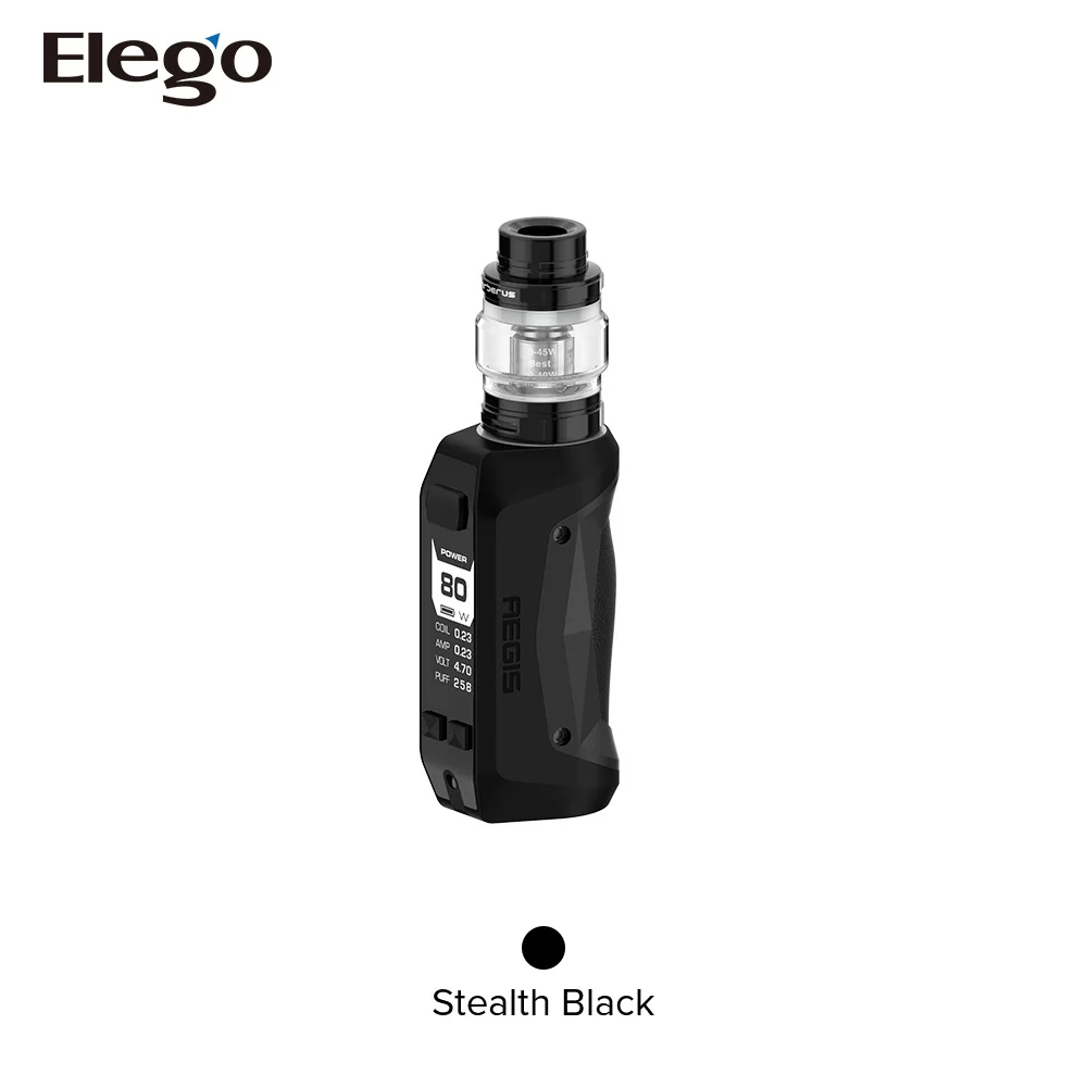 2018 Набор для вейпа Geekvape Aegis Mini 80 Вт с емкостью Cerberus 2200 мАч от Elego