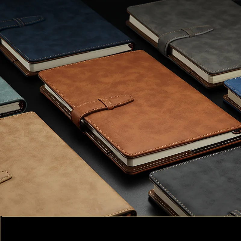 Custom notebook  a5 large size business  notepad office this thickened b5 wholesale diary customized logo printing