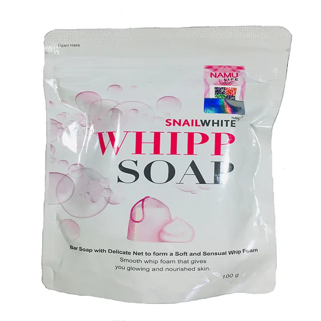 SNAIL WHITE WHIPP SOAP THAILAND 100g.