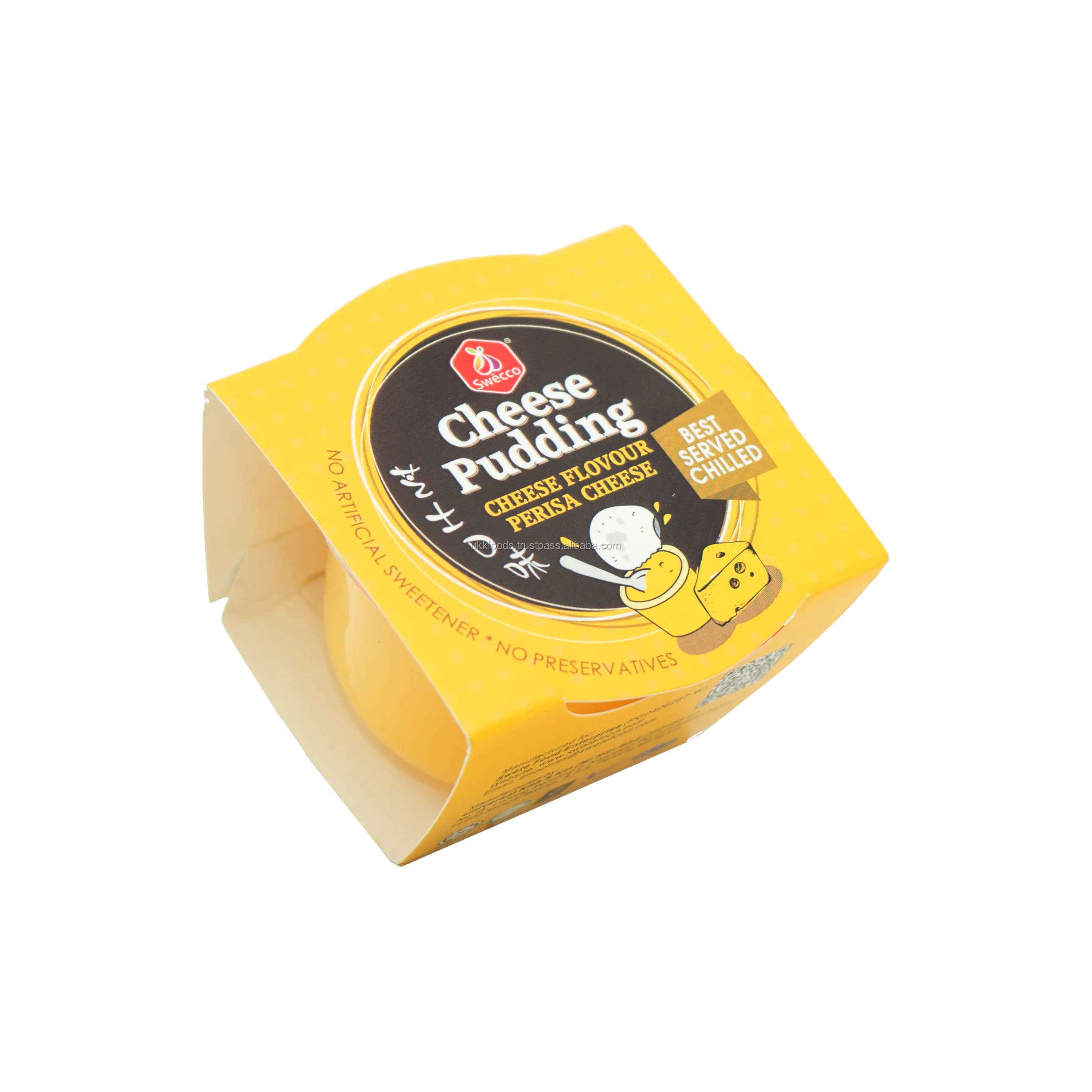 Premium Quality Malaysia OEM/ODM Dairy Pudding with Nata de Coco Cheese Flavour 108g