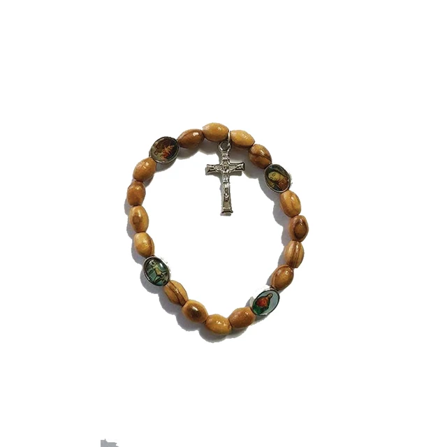 Olive Wood Prayer Bracelet