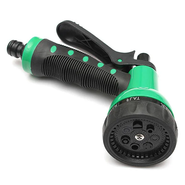 Plastic 7 function water spray gun for garden