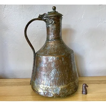 WHOLESALE  EMBOSSED COPPER WATER PITCHER HOME & KITCHEN TABLE TOP DECORATION WATER JUG