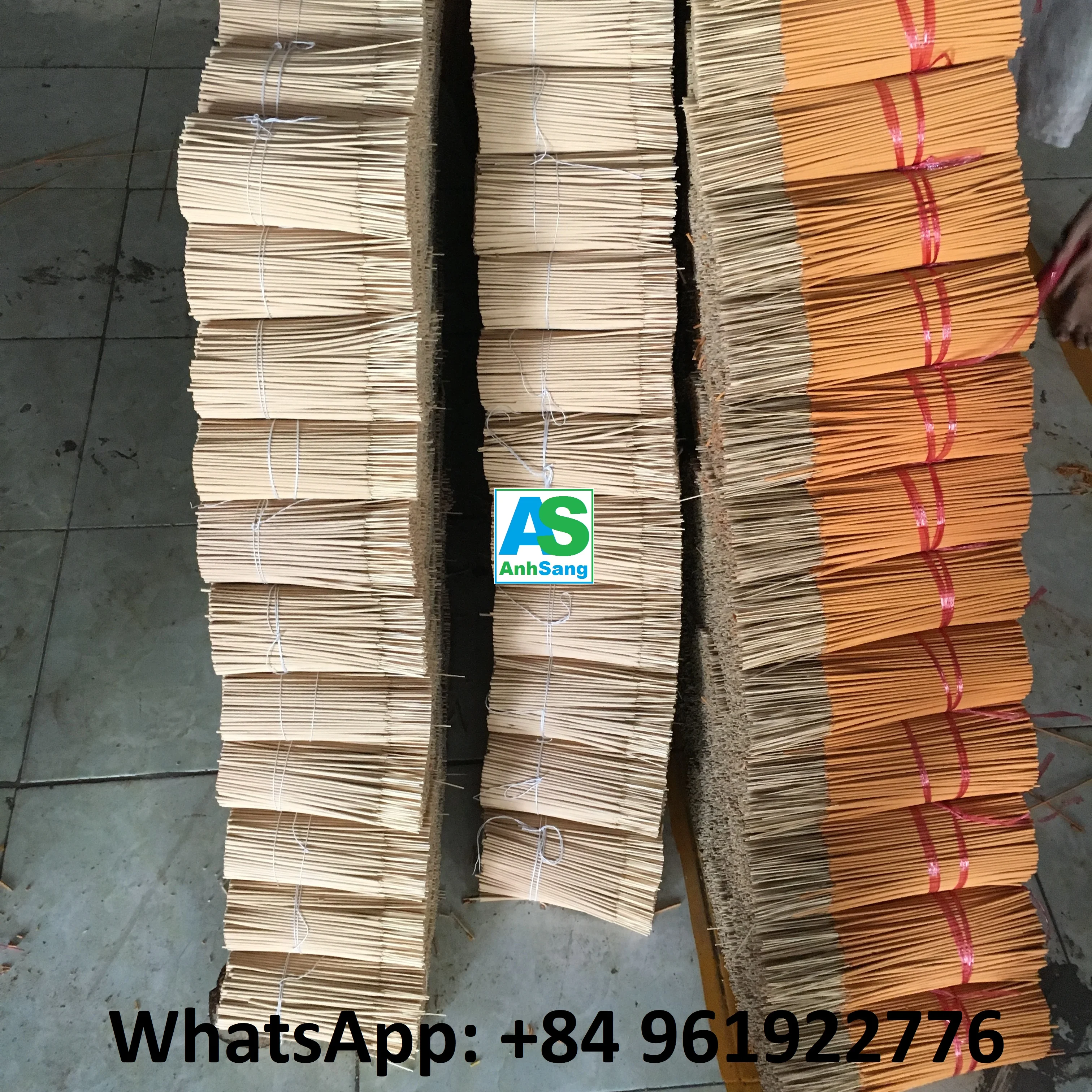 
8 Inch Nartural White Agarbatti & 12 Inches Orange Incense Stick For Mosquito Dip DEP 