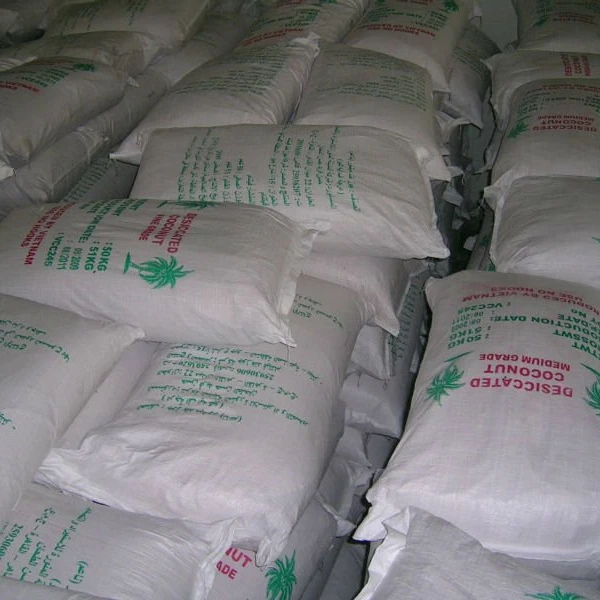 Desiccated coconut medium fat - bulk with wholesale price