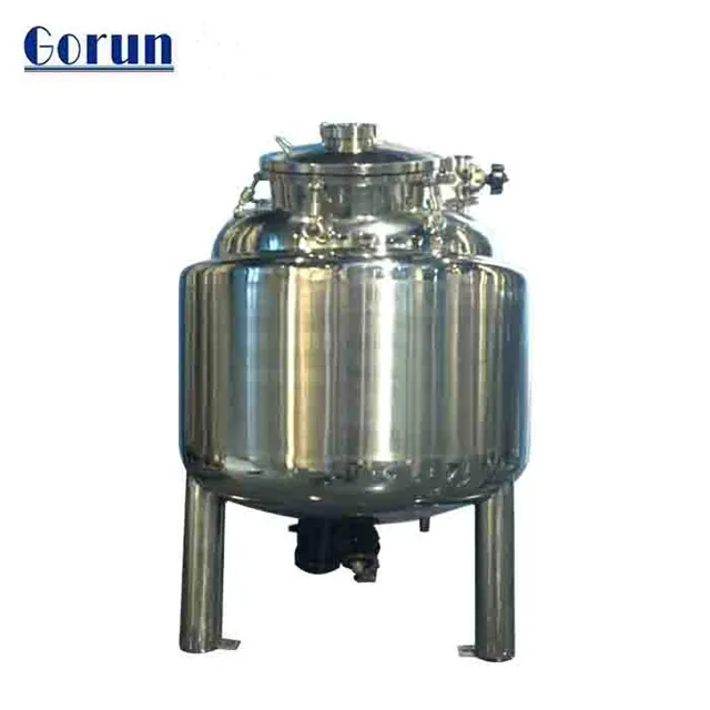 Stainless Steel Heating Jacketed Mixing Tank