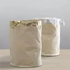 Cheap Wholesale eco-friendly heavy duty custom cotton canvas laundry bag