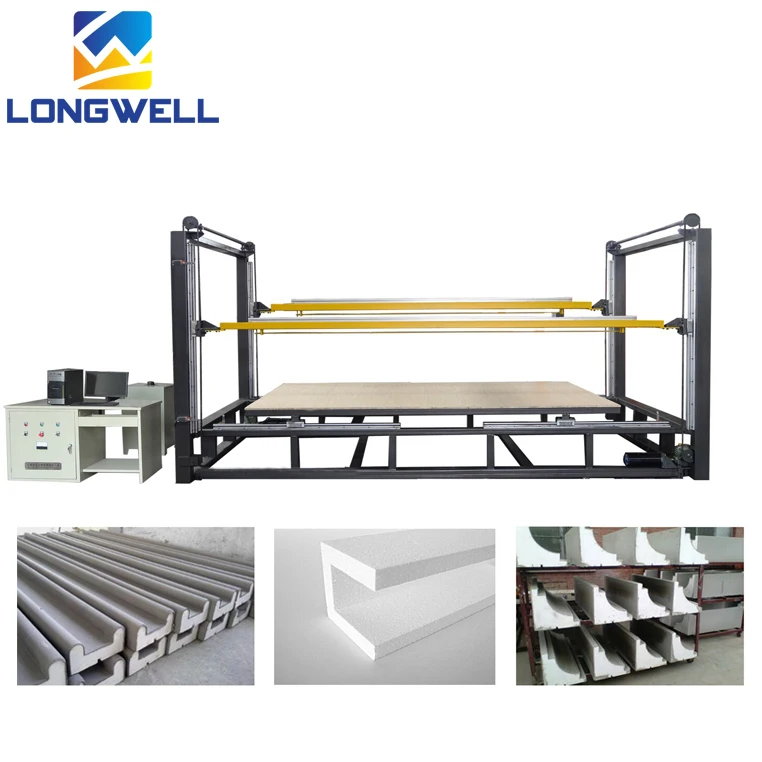 Longwell Automatic High Accuracy EPS Styrofoam Cutter with CE