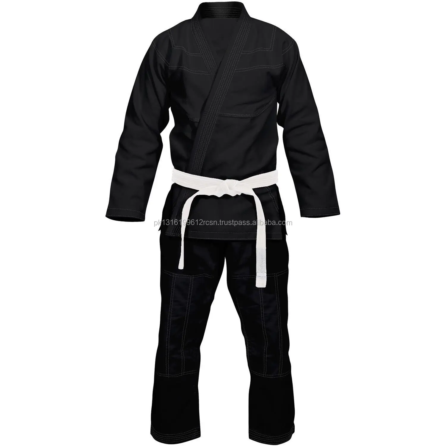 Blank Bjj Gi / Black And Yellow Jiu Jitsu Uniform / Customized BJJ KimonoPremium Quality Wholesale Bjj Uniforms