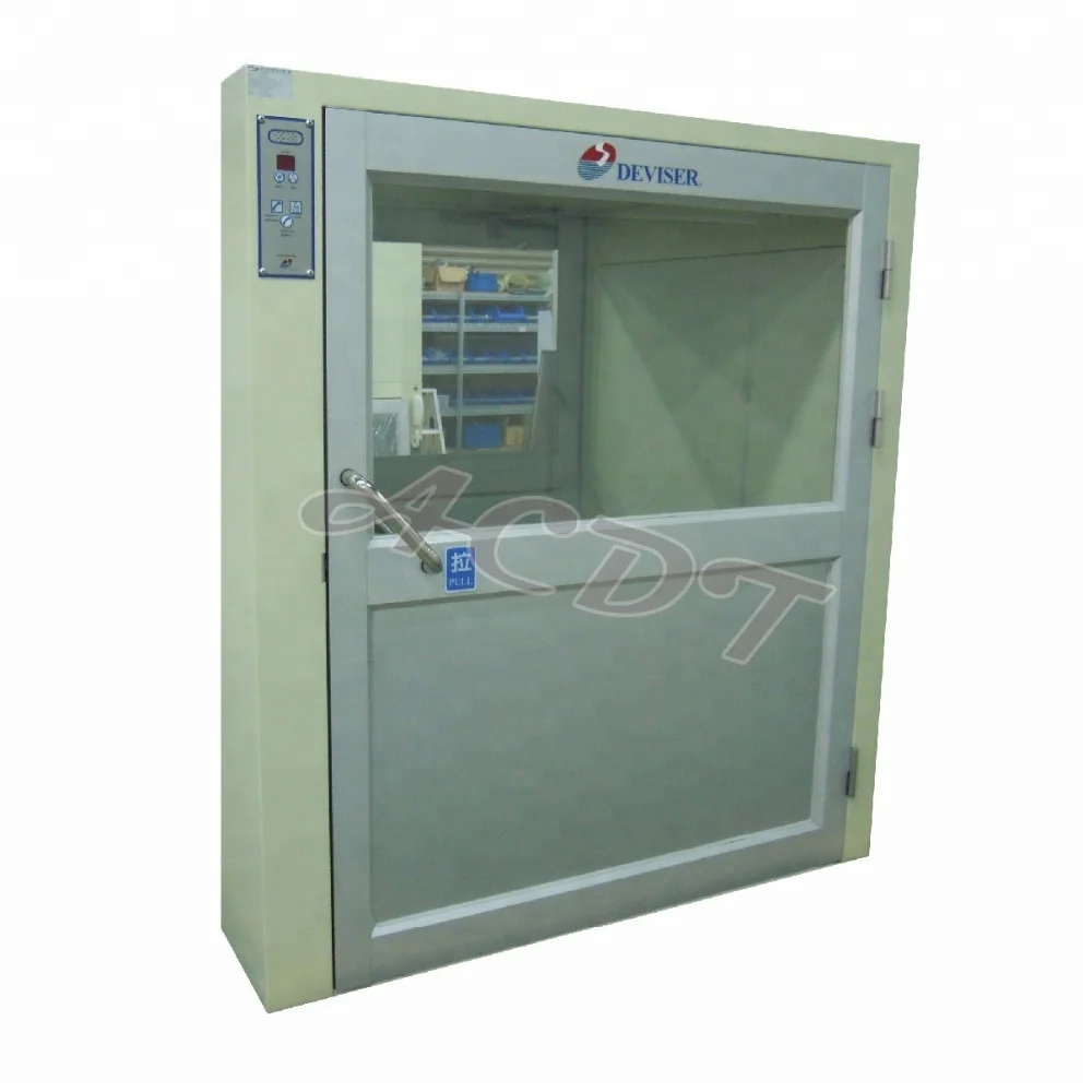 Class 100 clean room  pass box with air shower