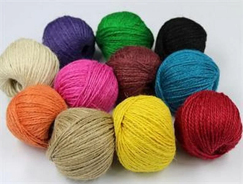 
Dyed Color Twisted Jute Twine 