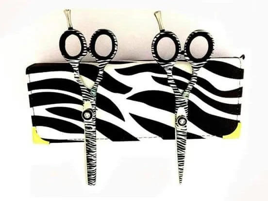 Black & White High Quality Scissor Thining Barber Scissor