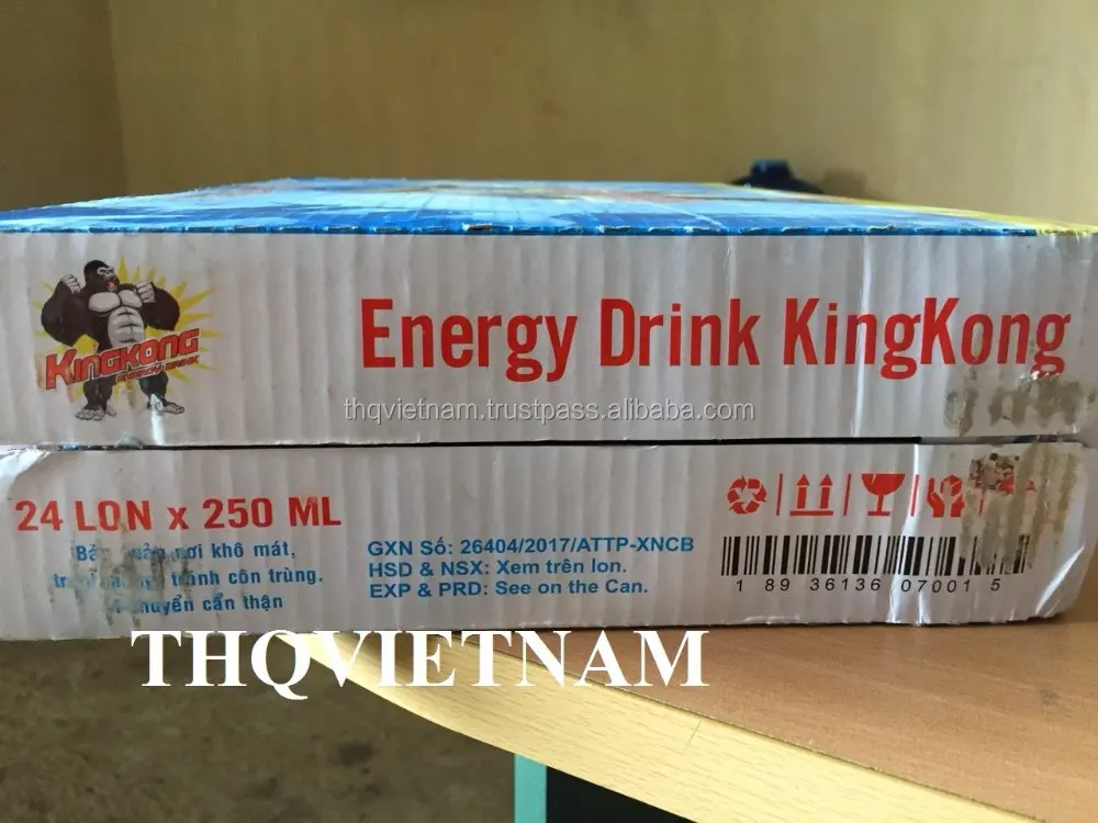 [THQVIETNAM] KINGKONG ENERGY DRINK 250ML